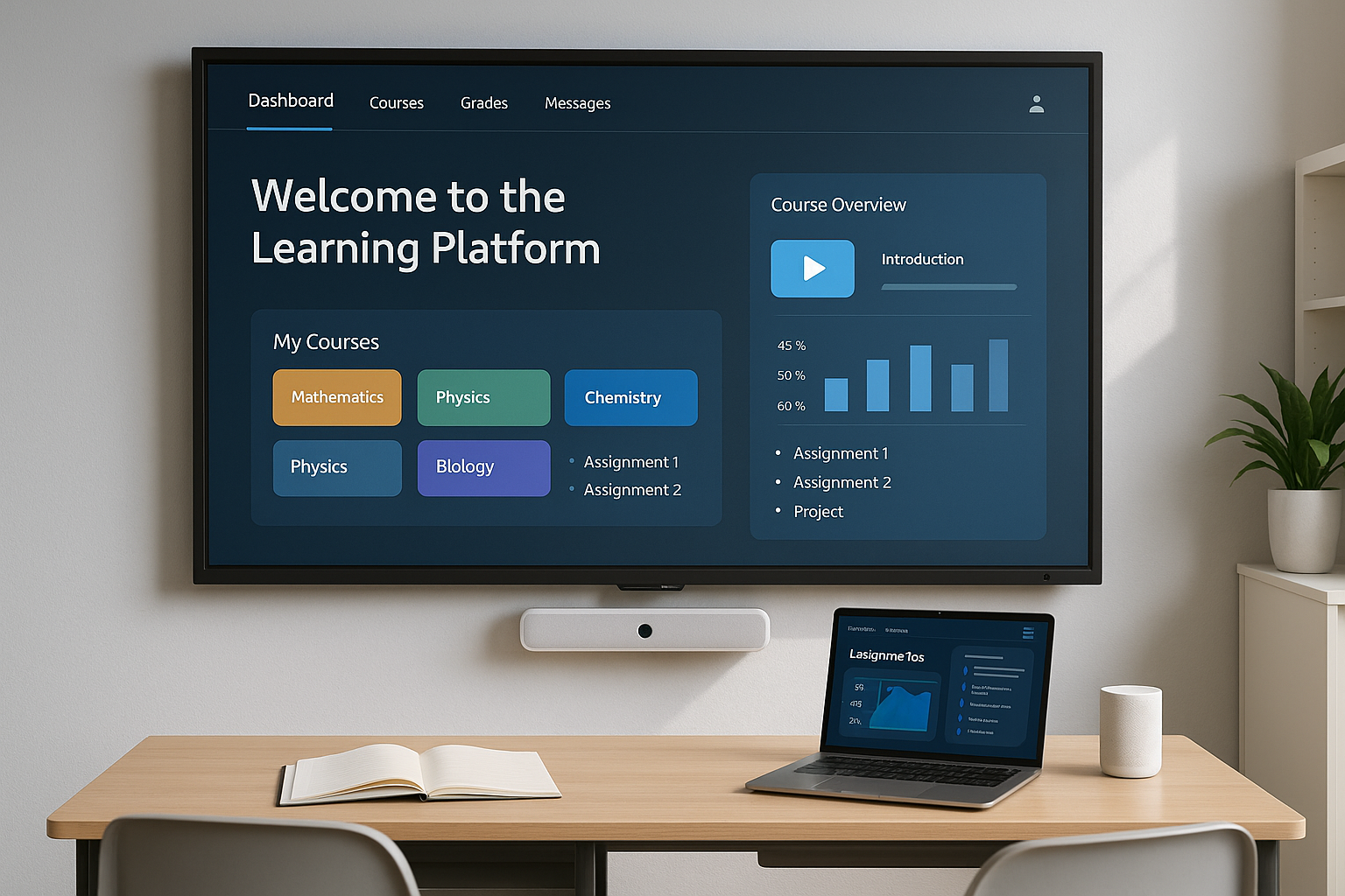 AI-Integrated Smart Classroom